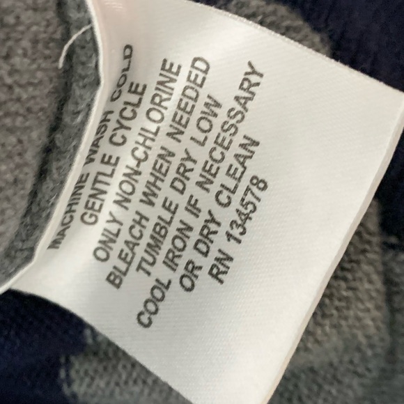 Vineyard Vines Striped Henley Mock Neck Pullover 100% Cotton MENS XL - Picture 3 of 6